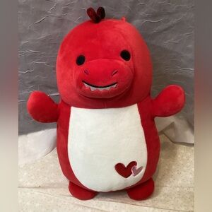 Squishmallows Duster the Red Dragon Valentine's Day Stuffed Animal Plush